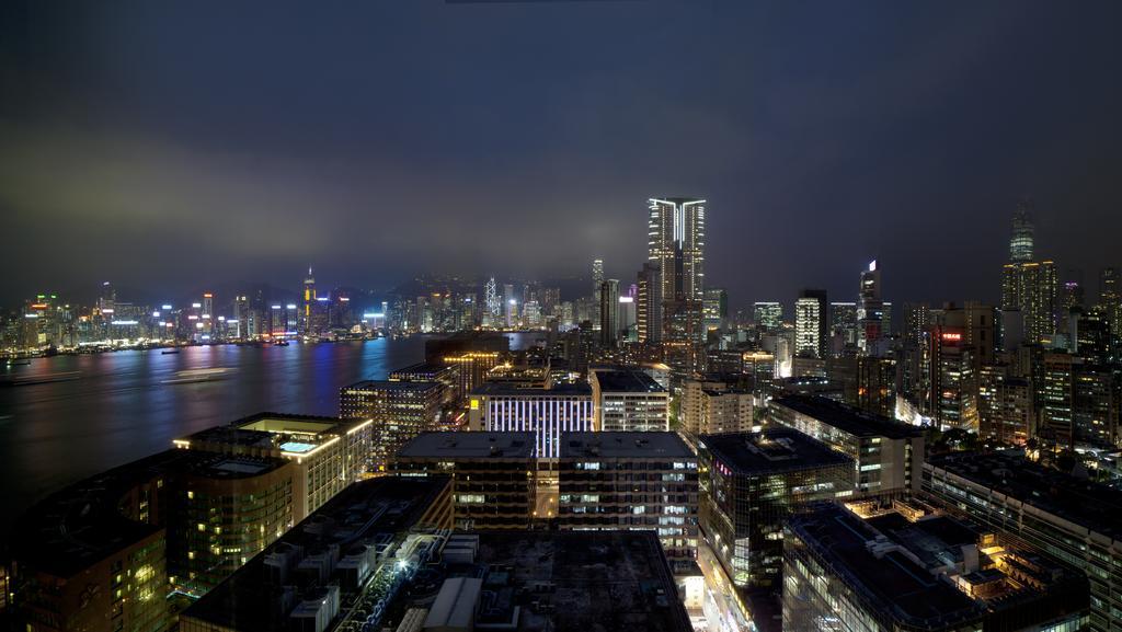Hotel Icon Hong Kong Ngoại thất bức ảnh View of the city from the hotel