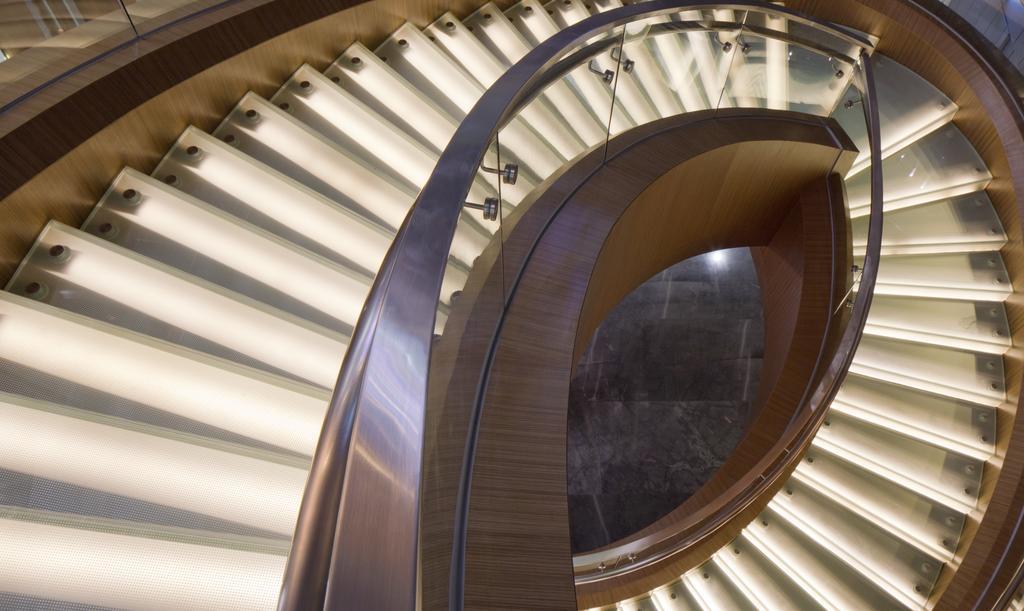 Hotel Icon Hong Kong Ngoại thất bức ảnh The spiral staircase